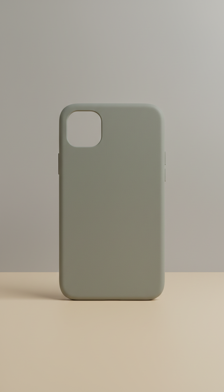 Eco-Friendly Sage Gray Phone Case